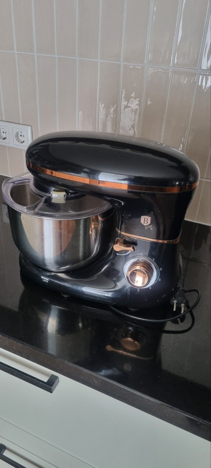Berlinger Haus Keukenmachine, 4 liter of meer, Ophalen of Verzenden, Zo goed als nieuw, 3 snelheden of meer
