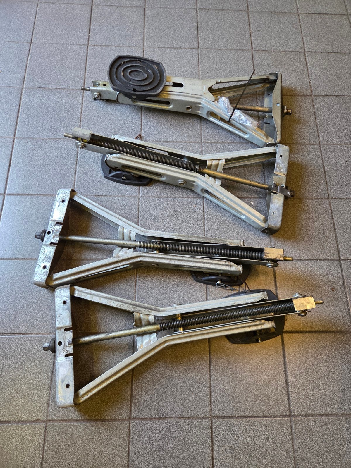 Caravan steunen, Caravans en Kamperen, Caravan accessoires, Ophalen, Gebruikt