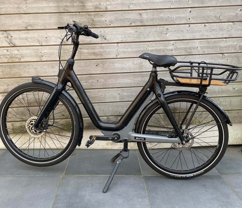 Stella Muto, Fietsen en Brommers, Elektrische fietsen, Gebruikt, 51 tot 55 cm, 30 tot 50 km per accu, Ophalen