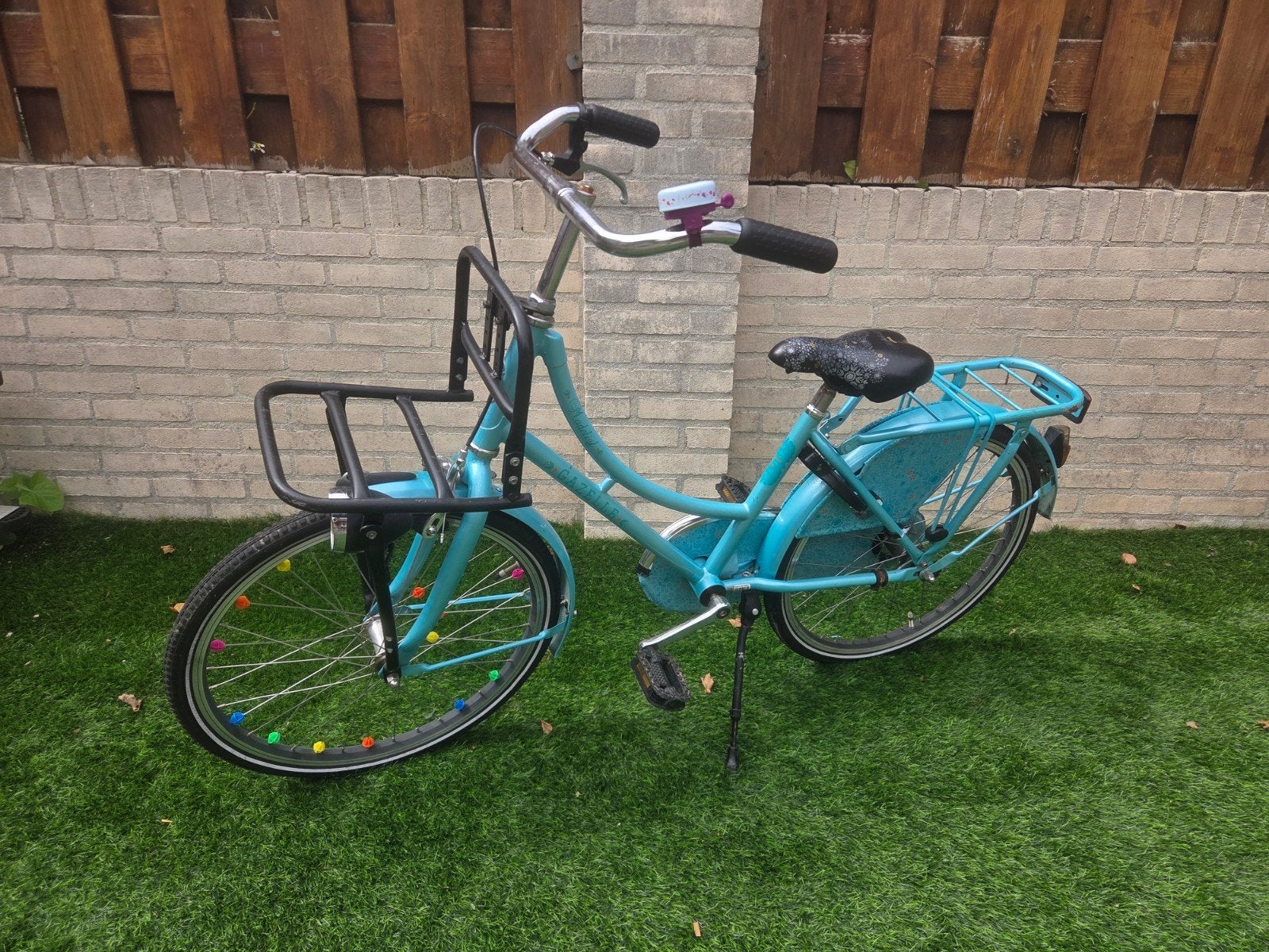 Gazelle 20 inch meisjesfiets, Ophalen, Terugtraprem, Gebruikt, Handrem