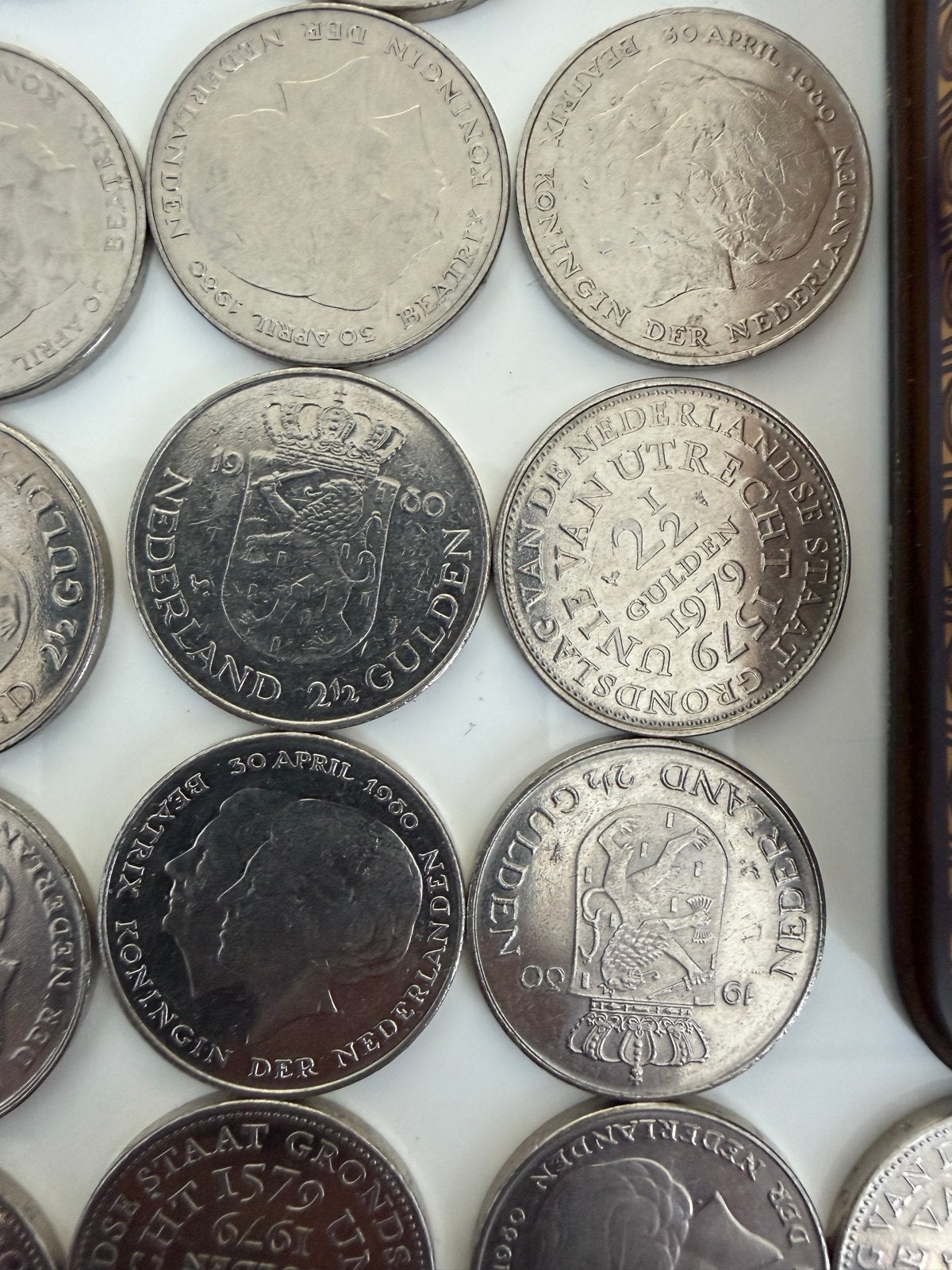 Verzameling Nederlandse Guldens en andere munten zilver, Ophalen of Verzenden, Koningin Juliana, 2½ gulden, Setje