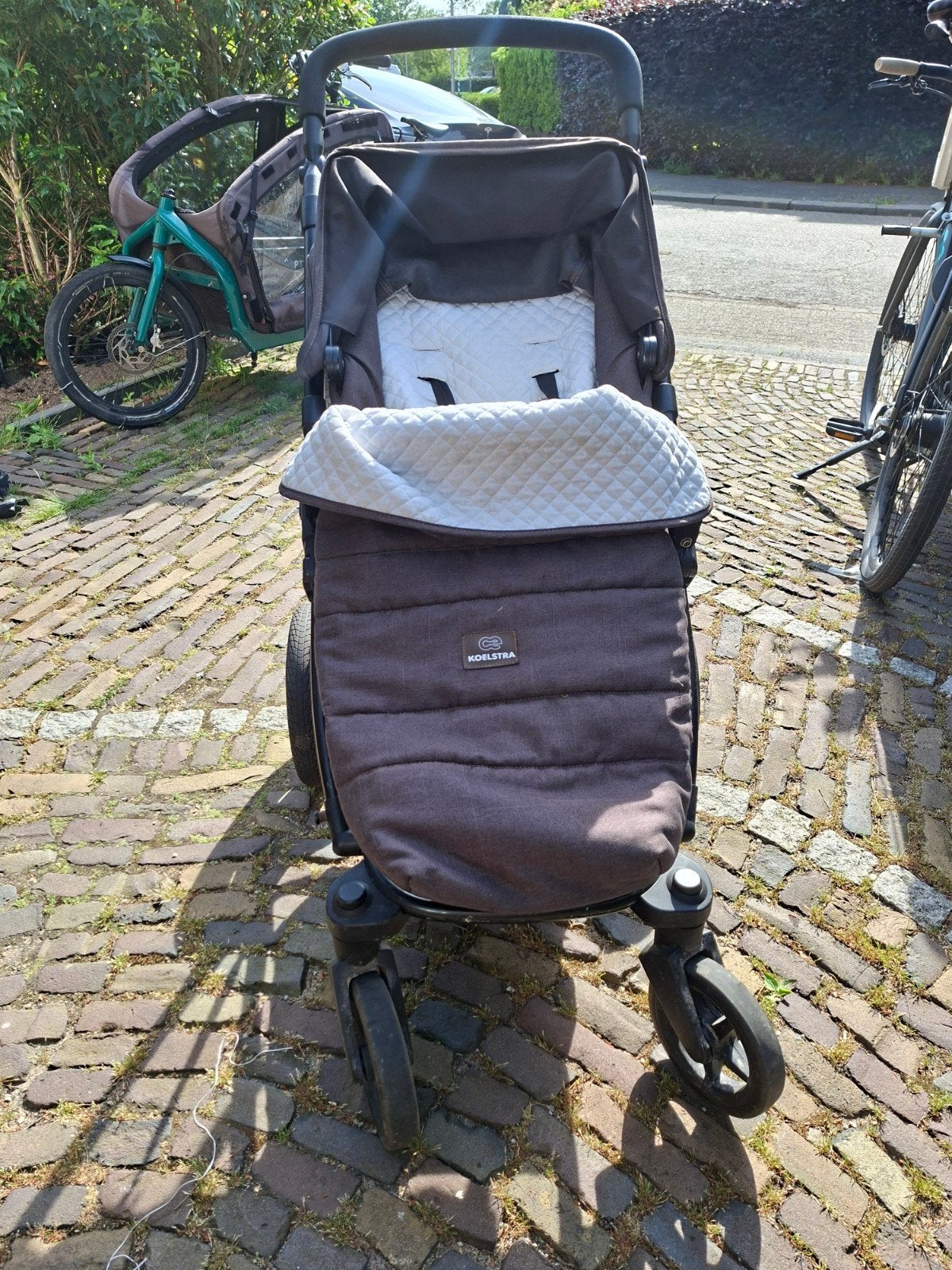 GRATIS Koelstra buggy - grijs/zwart, Ophalen, Gebruikt, Kinderwagen, Overige merken