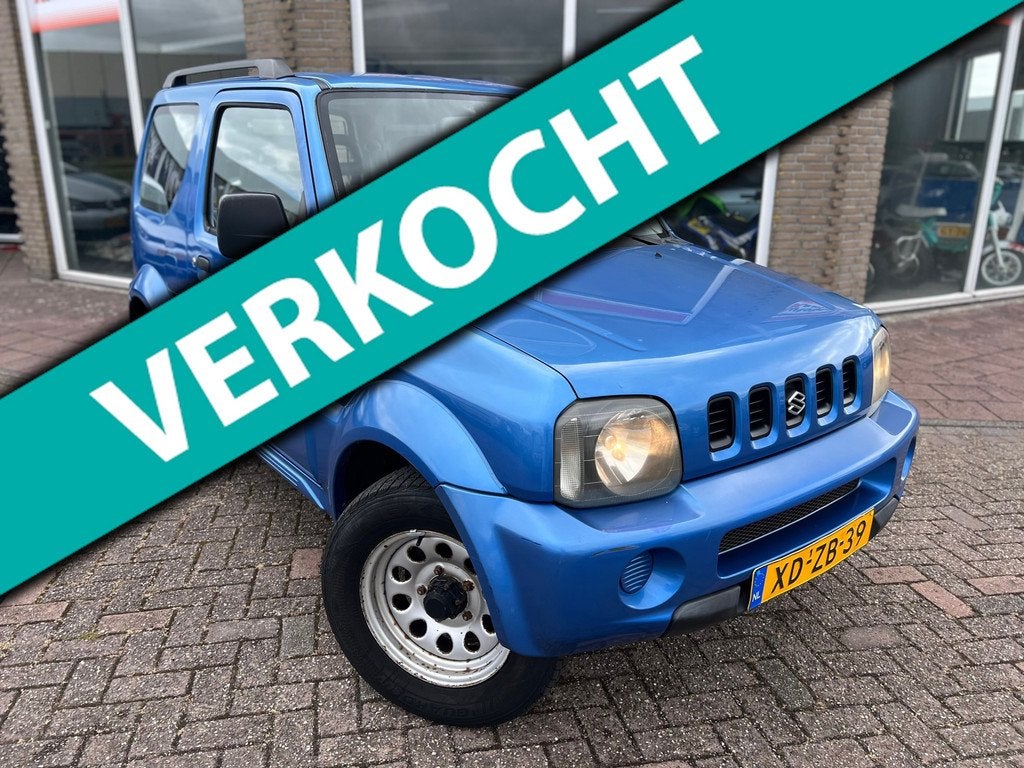 Suzuki Jimny 1.3 JX 4WD! - Nette auto - 4x4 -, Euro 2, Stof, 4 cilinders, Bedrijf