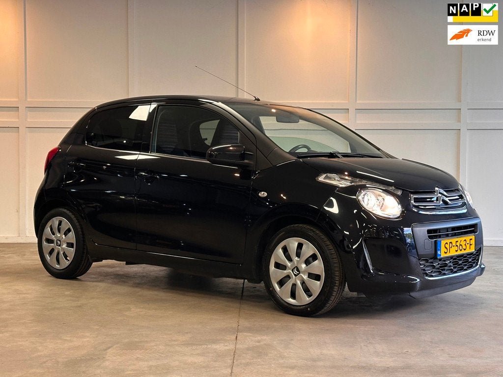 Citroen C1 1.0 e-VTi Feel Bluetooth / Airco / Cruise / 2018, Voorwielaandrijving, Stof, Gebruikt, Euro 6