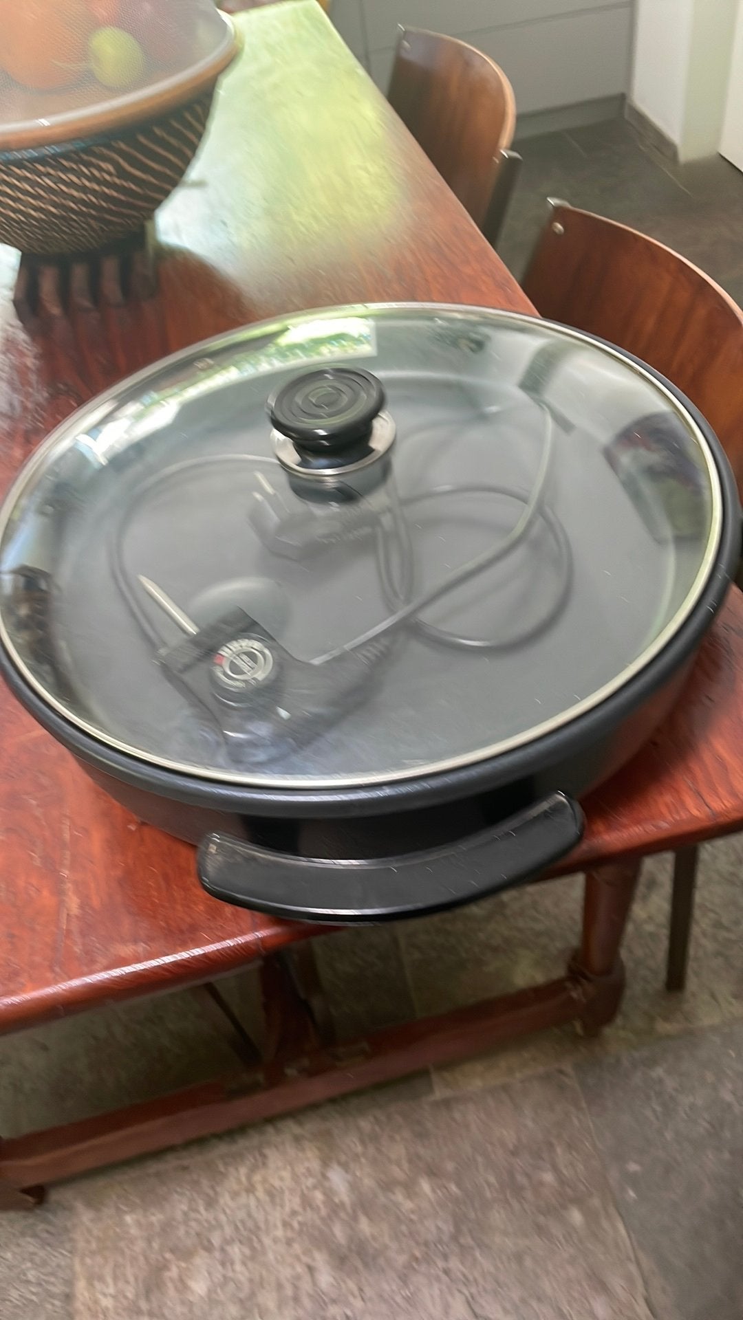 Paella pan groot electrisch, Ophalen, Zo goed als nieuw, Overige materialen