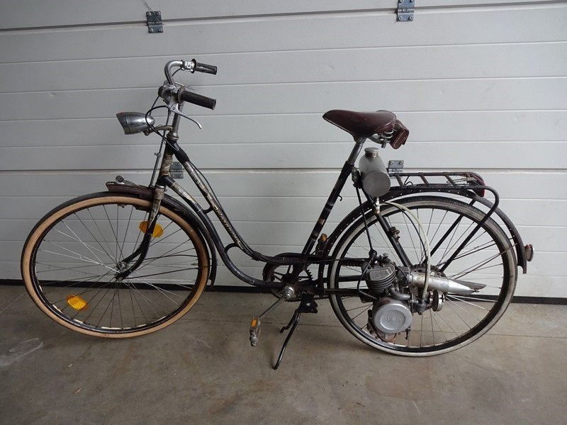 Fiets, met MAW hulpmotor, Ophalen, Gebruikt