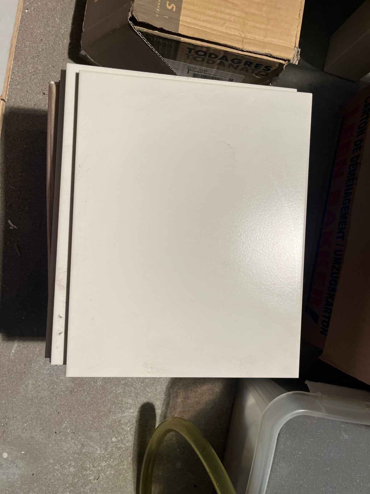 Gebroken witte wandtegels 20 x 25 cm, Ophalen, Zo goed als nieuw, Minder dan 5 m², 20 tot 40 cm
