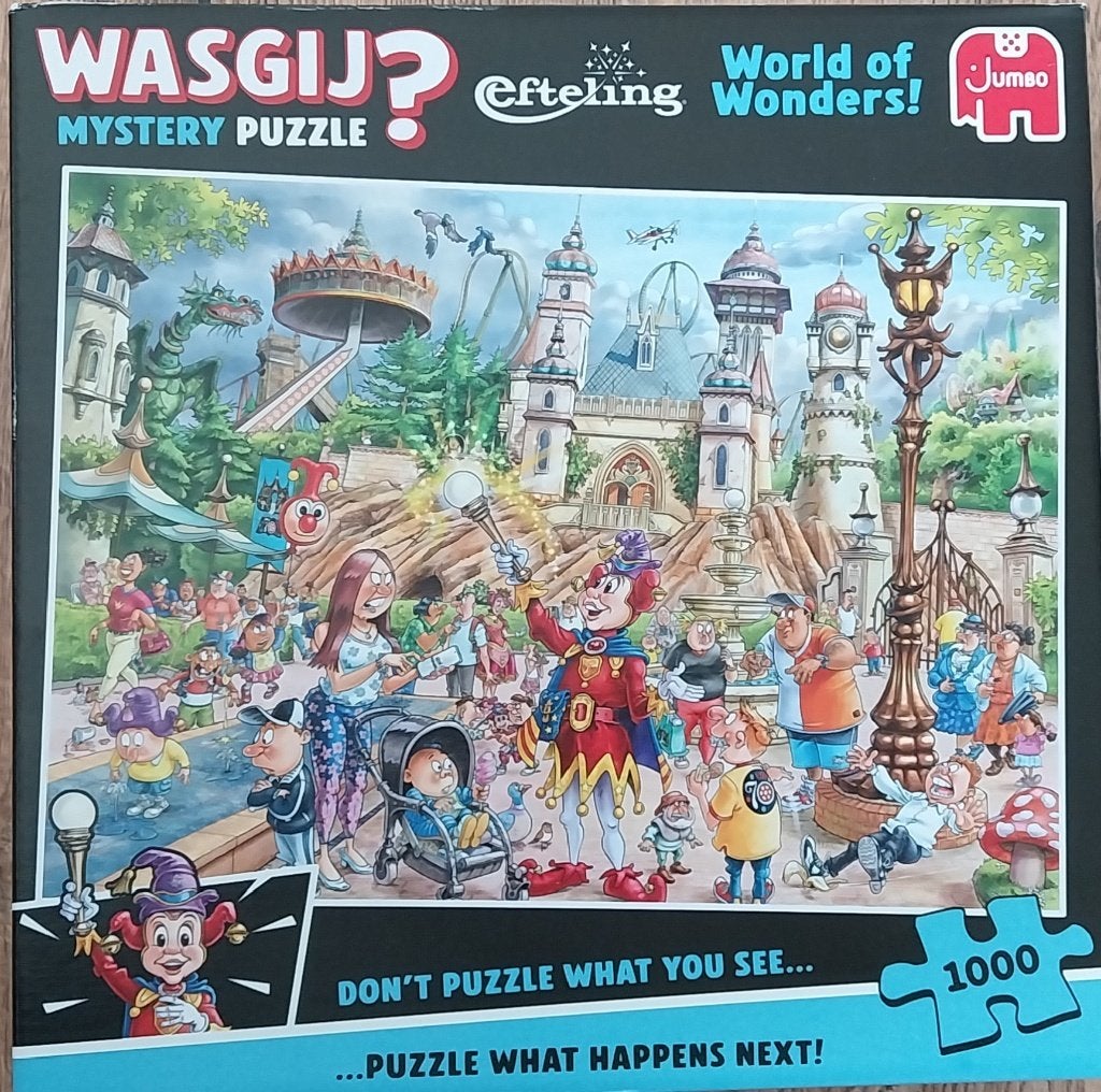 Efteling Wereld vol Wonderen Mystery, Ophalen of Verzenden, 500 t/m 1500 stukjes, Zo goed als nieuw, Legpuzzel