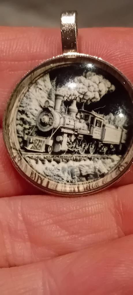 Locomotief hanger - Vintage stijl, Verzamelen, Spoorwegen en Tramwegen, Ophalen of Verzenden, Nieuw, Trein, Overige typen