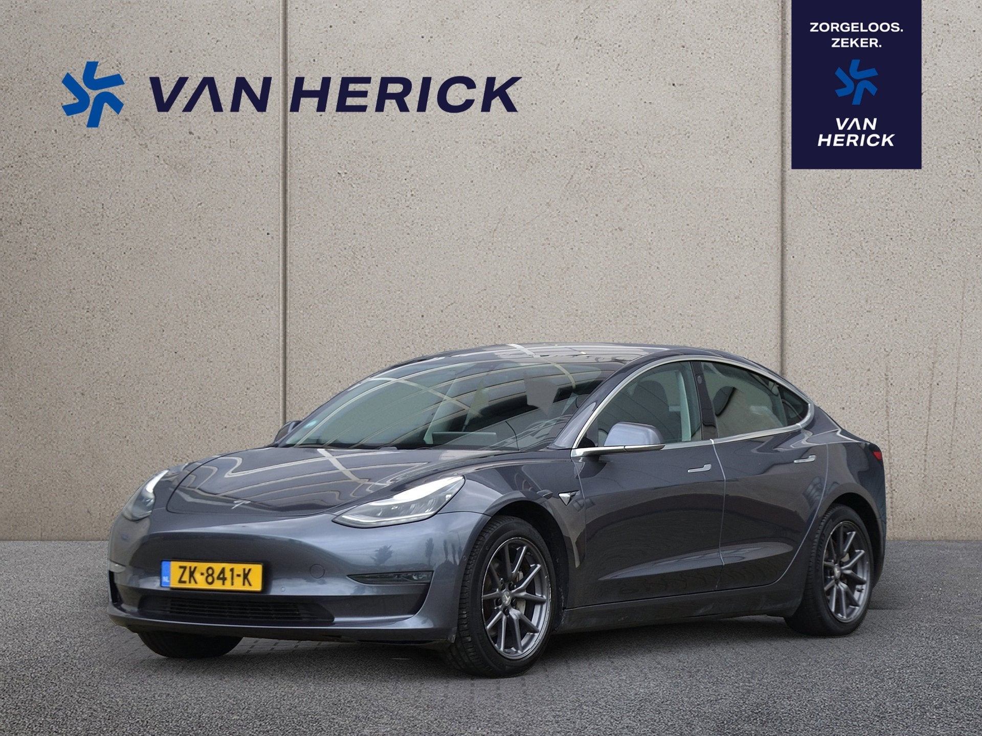 Tesla Model 3 Standard RWD Plus 60 kWh | Pano | Leder | Nett, Auto's, Automaat, 238 pk, Gebruikt, 370 km