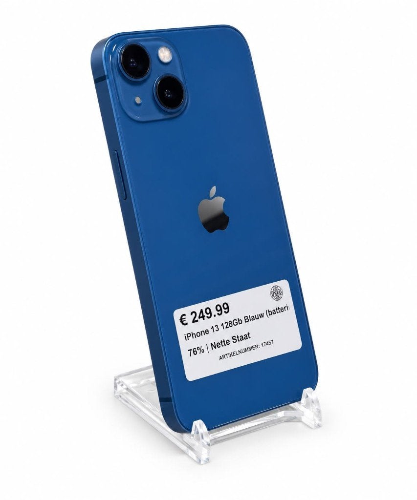 iPhone 13 128Gb Blauw batterij 78% | Nette Staat
