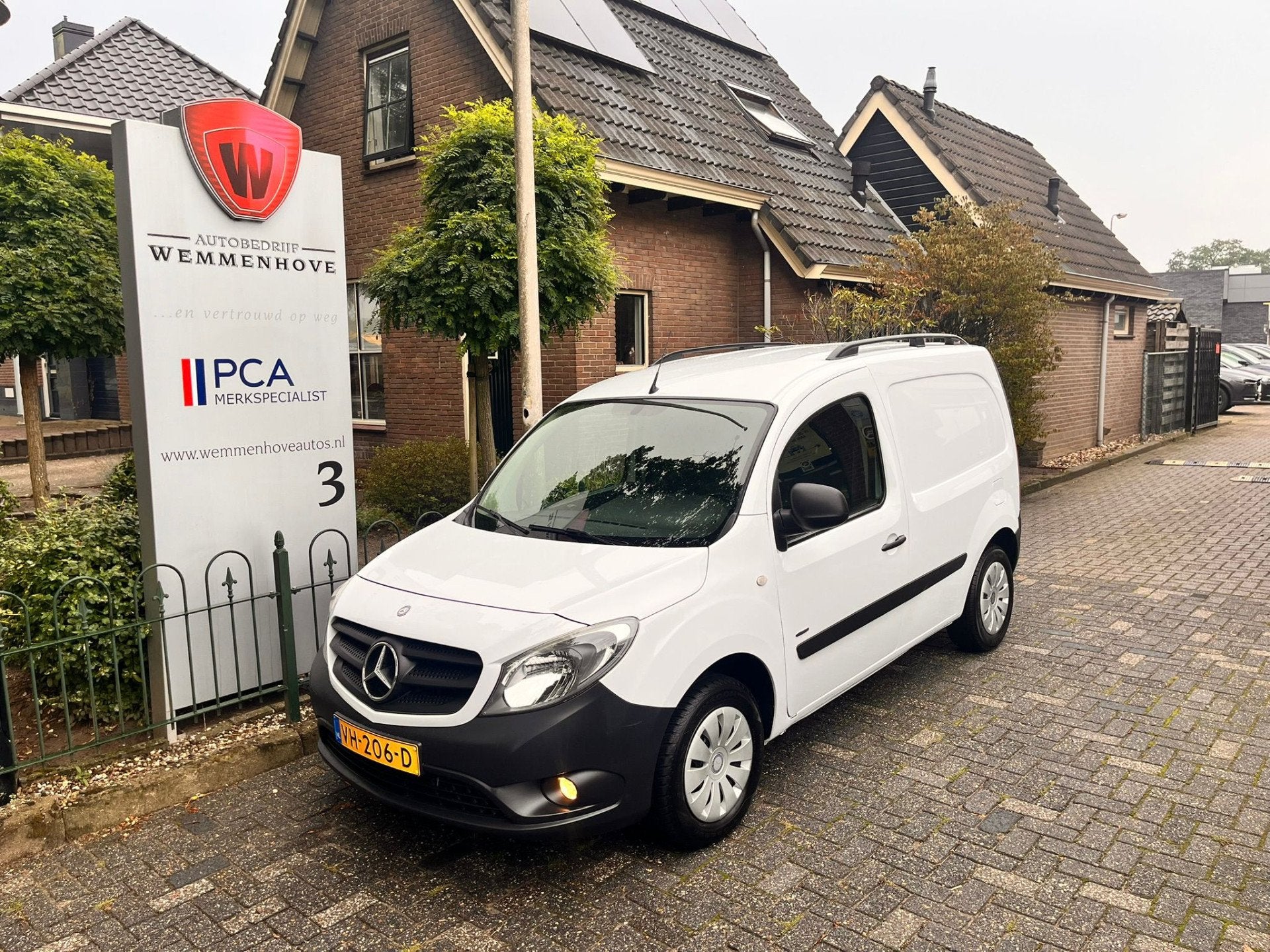 Mercedes-Benz Citan 108 CDI BlueEFFICIENCY Airco/Schuifdeur/, Auto's, Bestelauto's, Voorwielaandrijving, Euro 5, Stof, Gebruikt