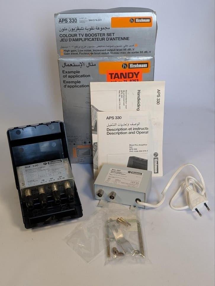 Tandy Colour TV Booster Set Compleet, Tandy Radio Shack, ., Ophalen of Verzenden, .