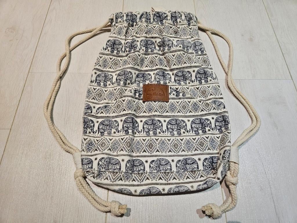 Rugzak uit Thailand kanten schouderbanden, 40 cm of meer, Verzenden, Zo goed als nieuw, Overige merken