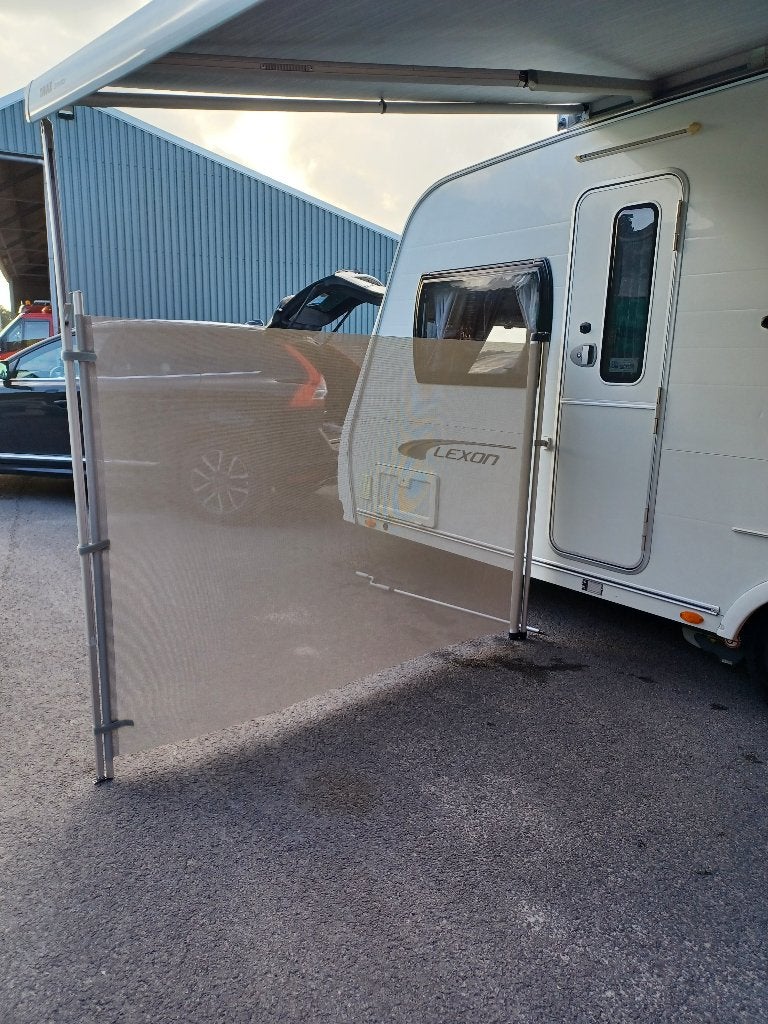Uittrekbaar windscherm voor caravan of camper, Caravans en Kamperen, Ophalen, Uittrekbaar, Gebruikt