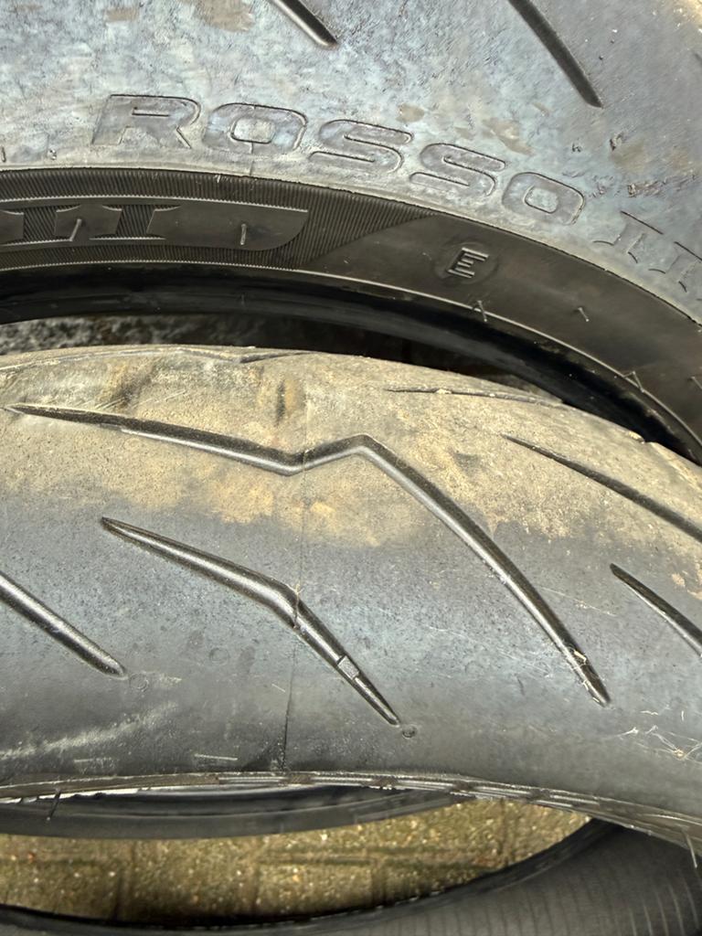 Pirelli Diablo Rosso III banden 120/70 & 190/55 - Z.G.A.N., Ophalen of Verzenden, Gebruikt