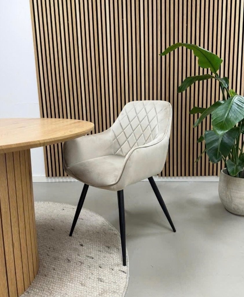 Kick Monza champagne - Set van 6 - Nieuw in doos, Huis en Inrichting, Stoelen, Overige kleuren, Kick, Nieuw, Ophalen of Verzenden