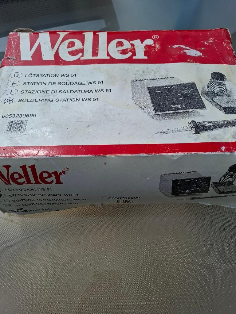 Weller WS 81 Soldeerstation, Ophalen, Zo goed als nieuw