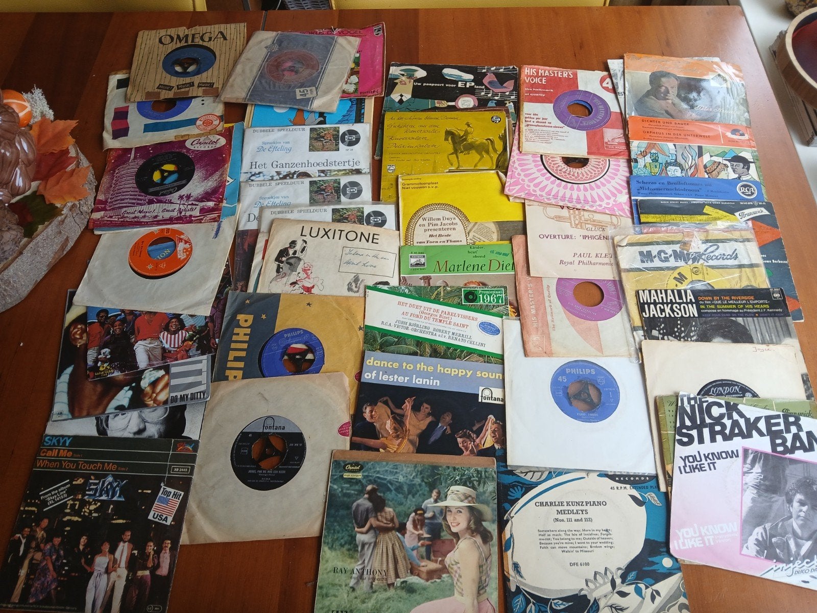 Partij singles uit de oude doos, Cd's en Dvd's, Ophalen, Gebruikt, 7 inch, Pop