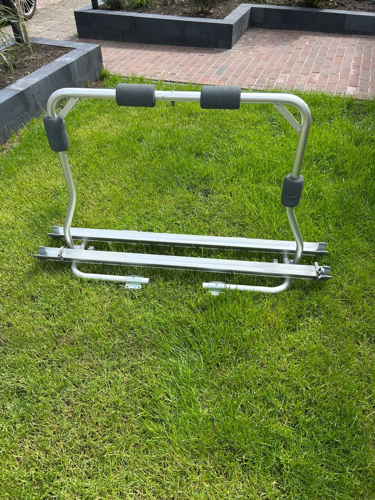 Fietsendrager voor op de caravan, Auto diversen, Fietsendragers, Ophalen, Gebruikt, Dakdrager