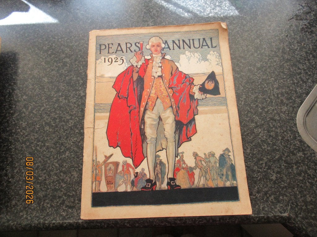 PEARS ANNUAL- ANTIEK BRITS TIJDSCHRIFT-1925 ZELDZAAM, Ophalen of Verzenden
