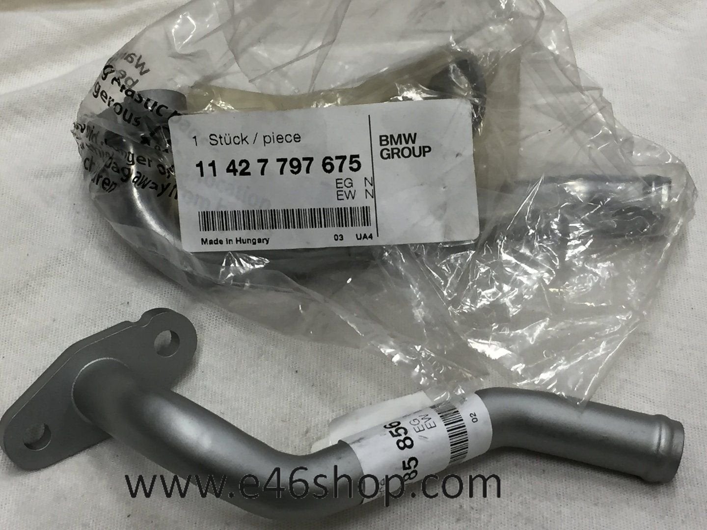 TURBO RETOURLEIDING BMW E60 E61 X3 OE 11427797675, -, -, Nieuw, Ophalen of Verzenden