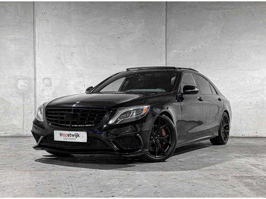 Mercedes-Benz S500 4Matic Lang Edition 1 Automaat, JFK-67-X, Auto's, Mercedes-Benz, Euro 5, Gebruikt, 2260 kg, Zwart