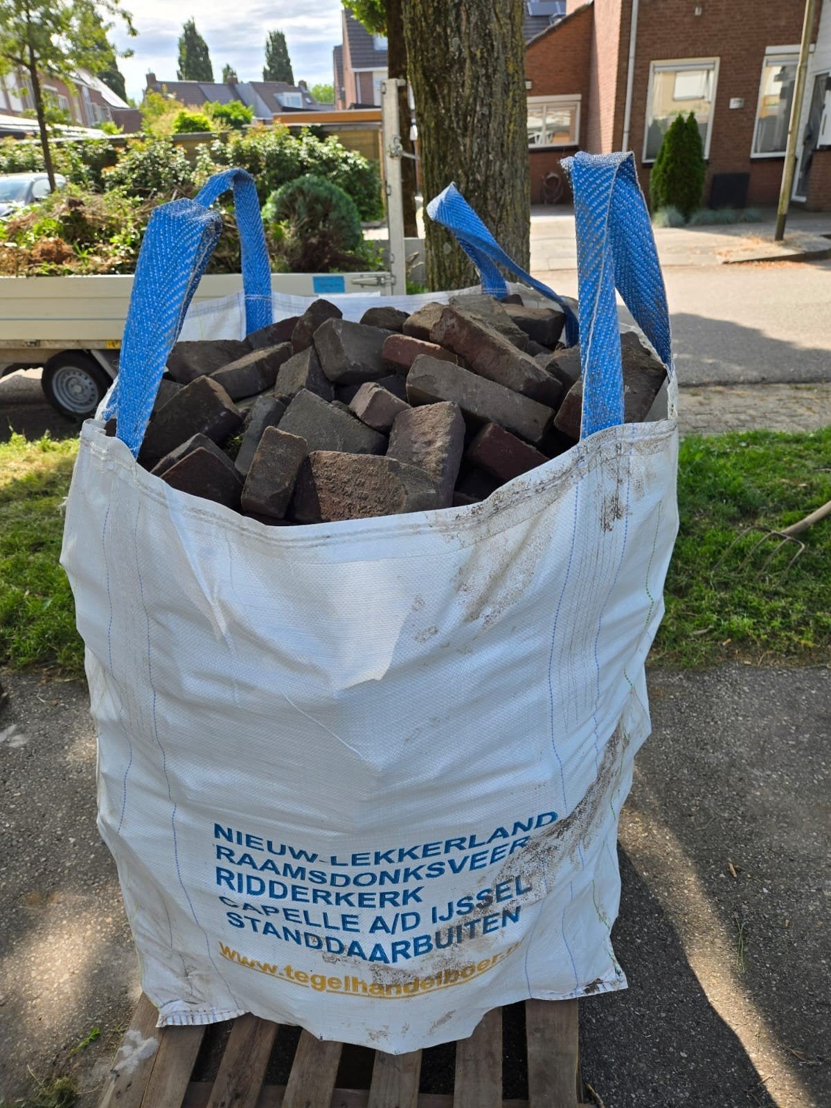 Klinkers, Ophalen, Beton, Klinkers