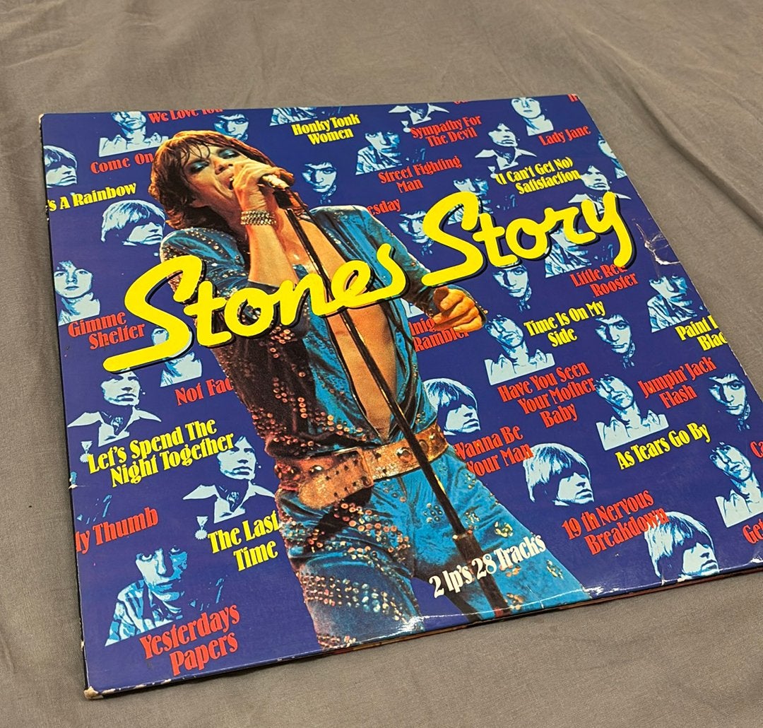 Stones story lp, Ophalen of Verzenden, Gebruikt, LP