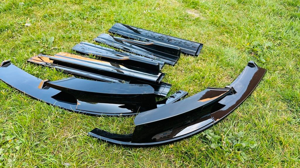 BMW glossy black front bumper lip splitter, Ophalen of Verzenden, Zo goed als nieuw
