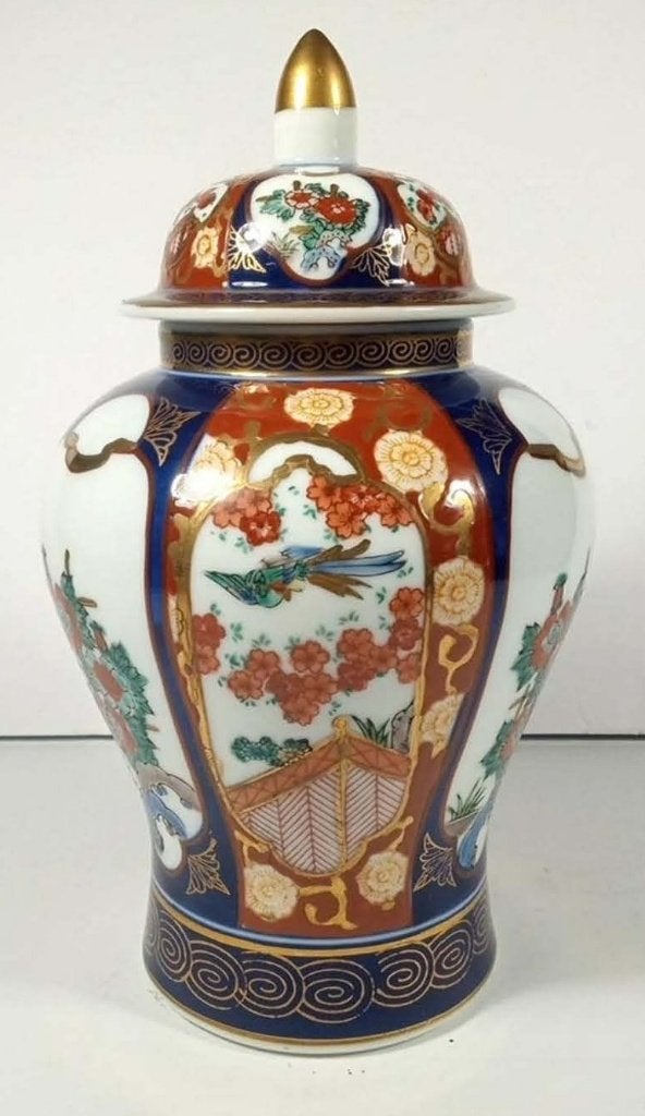Vinted Gold Imari hand painted vaas, Ophalen of Verzenden