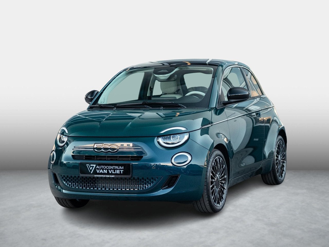 Fiat 500 Hybrid La Prima | Clima | LED | PDC | JBL Premium A, Auto's, Fiat, 65 pk, Gebruikt, Automatische klimaatregeling, 4 stoelen