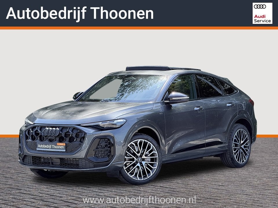 Audi Q5 Sportback 2.0 TFSI e-hybrid quattro S edition | Trek, Automaat, Stof, Gebruikt, 4 cilinders