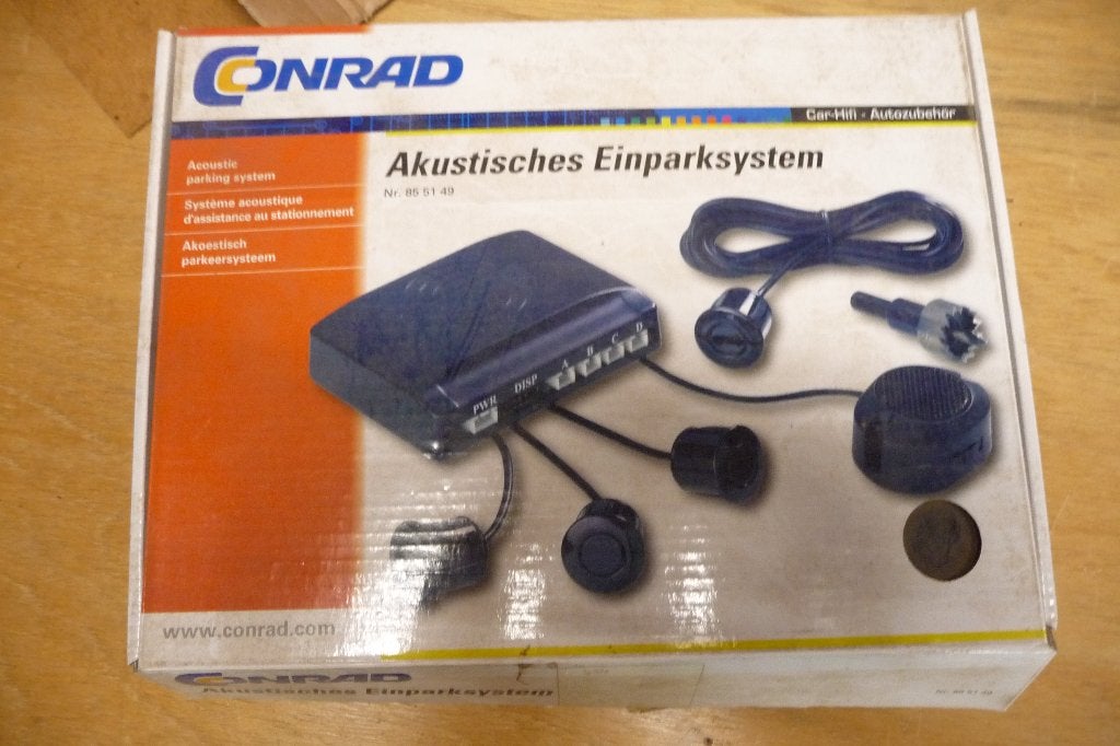 Achteruitrij hulp voor inbouw. Conrad., Auto diversen, Achteruitrijcamera's, Ophalen of Verzenden, Nieuw