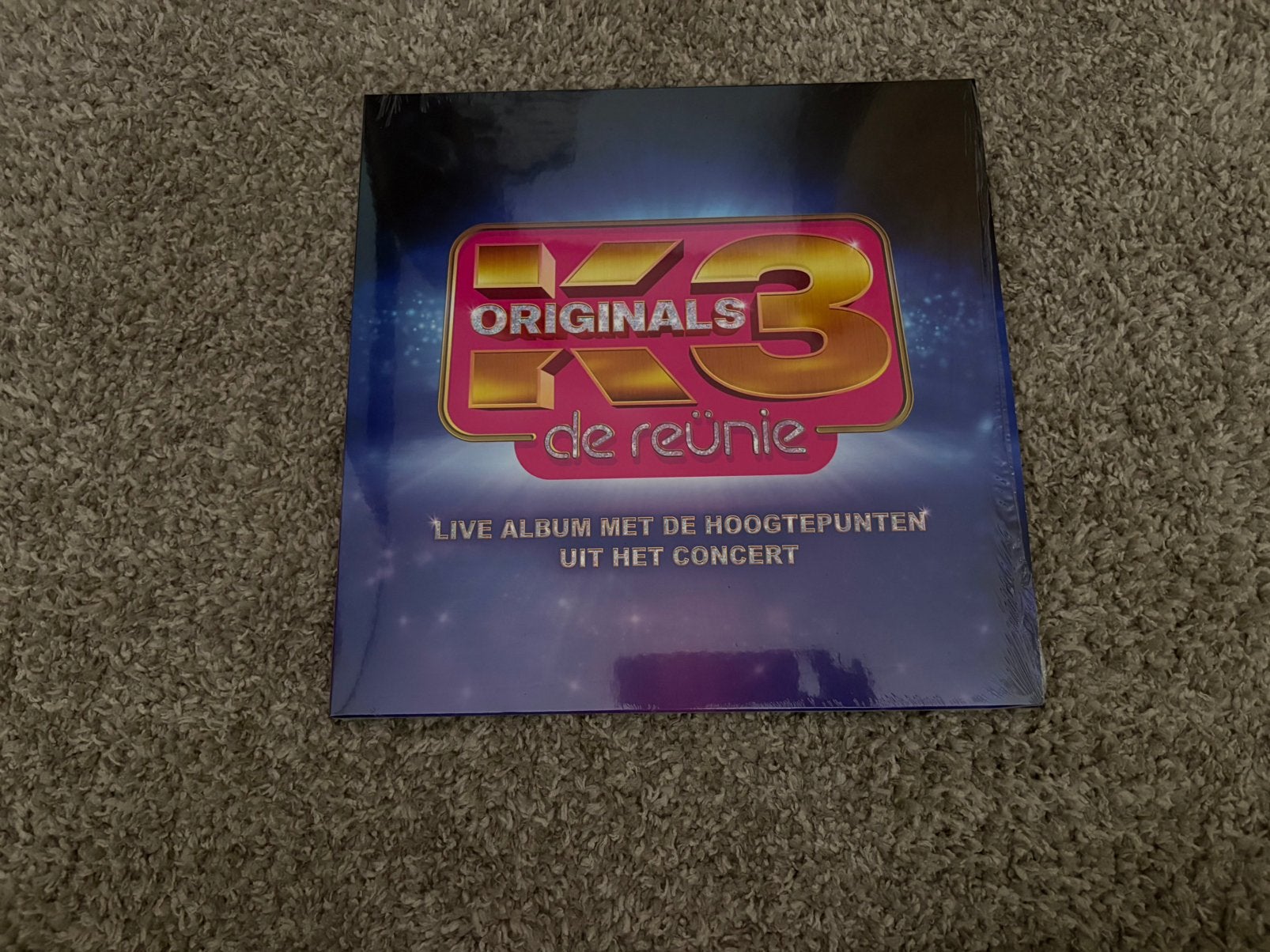 K3 reunie LP Vinyl lichtroze, Ophalen, Zo goed als nieuw, LP