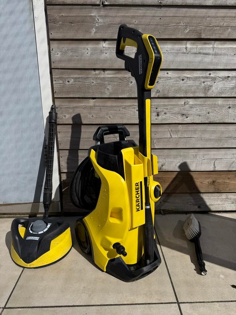 Kärcher K4 hoge druk reiniger - In prima conditie, Tuin en Terras, Hogedrukreinigers, Ophalen, Zo goed als nieuw, Elektrisch