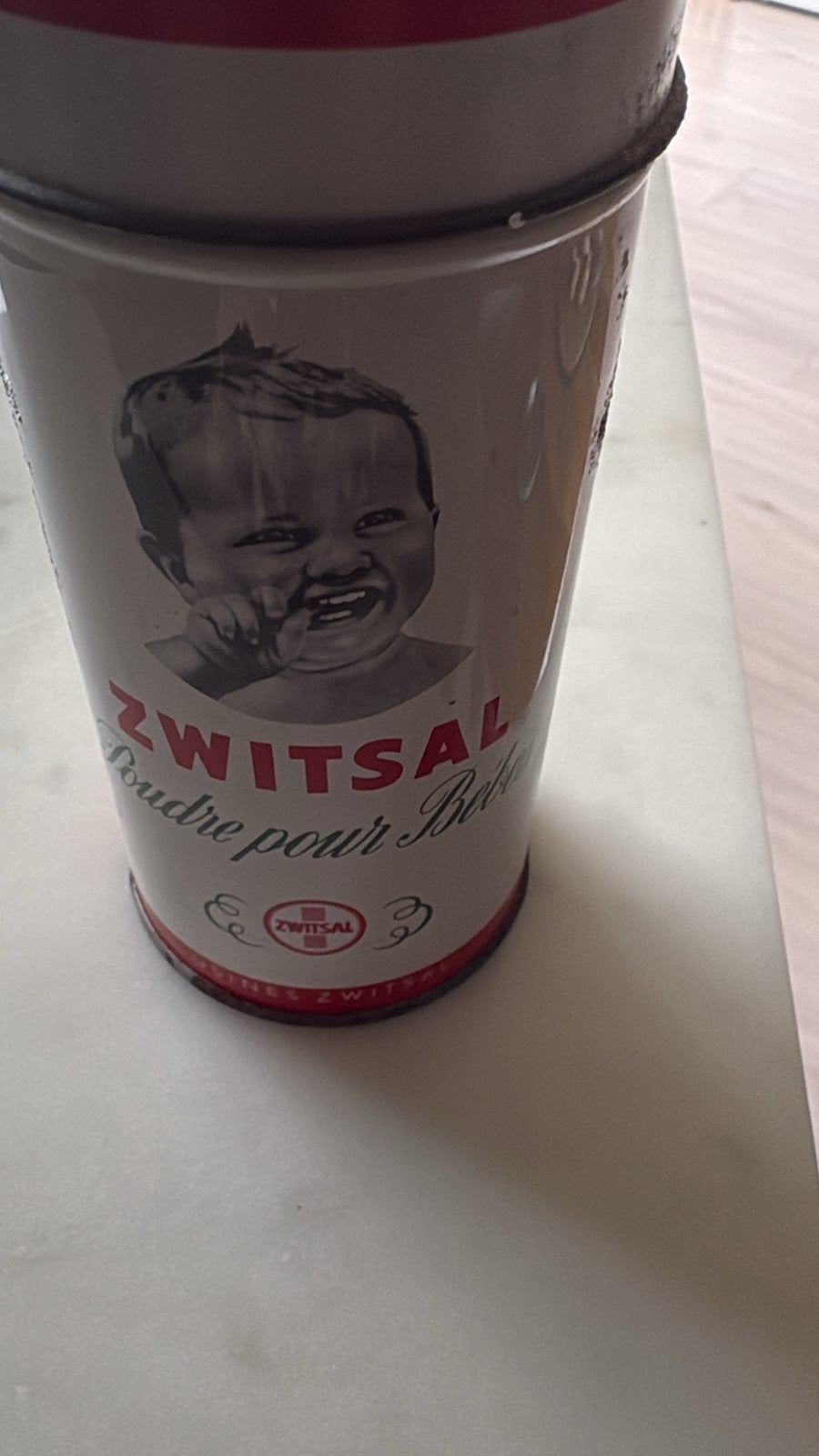 Vintage Zwitsal Babypoeder Bus en Zwitsavit D. Kalktabletten, Ophalen of Verzenden, Gebruikt