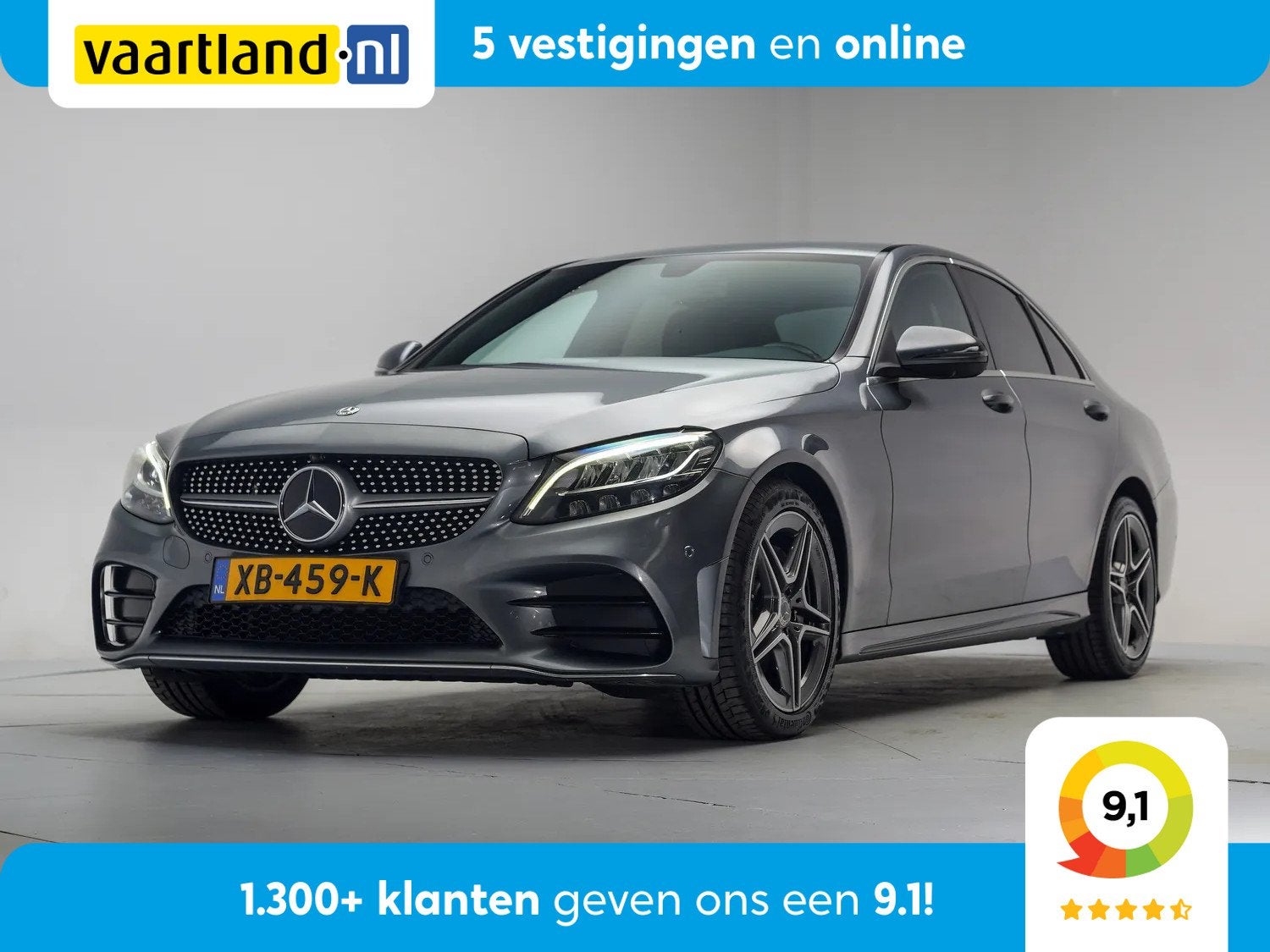 Mercedes-Benz C-Klasse 180 Business Solution AMG FACELIFT [, Auto's, Mercedes-Benz, Automatische klimaatregeling, Sedan, 16 km/l