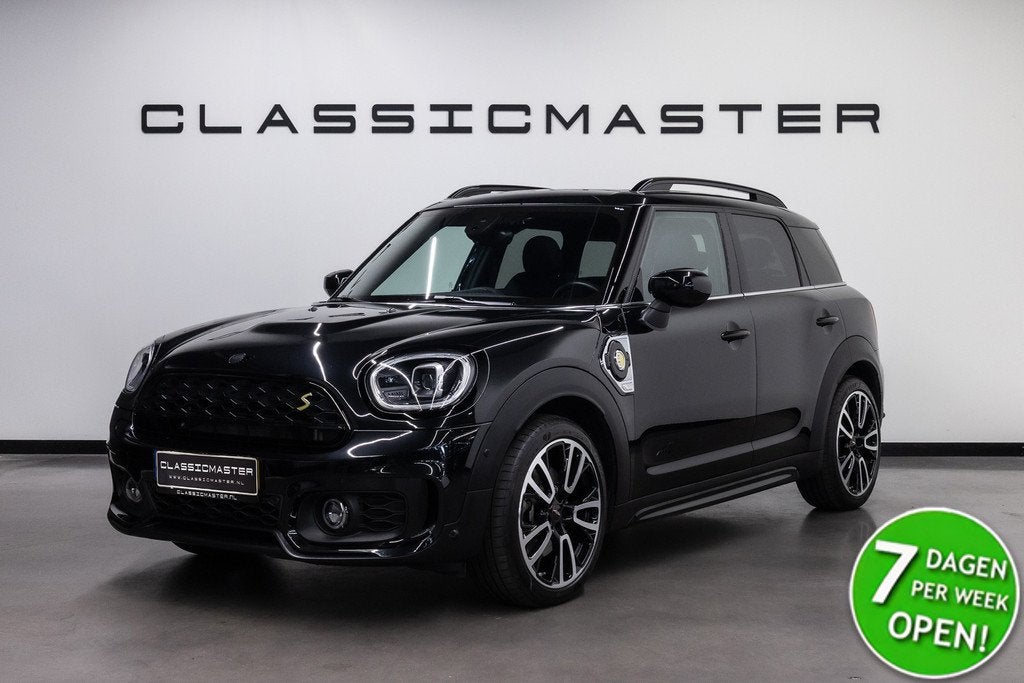 MINI Countryman 1.5 Cooper S E ALL4 John Cooper Works Dealer, Auto's, Mini, Automaat, Gebruikt, Zwart, Bedrijf