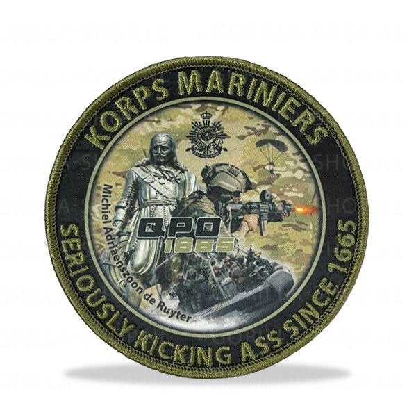 Mariniers Patches, Ophalen of Verzenden, Marine, Nederland, Embleem of Badge