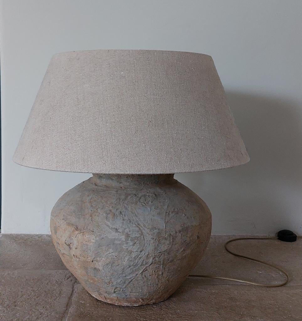 Grote tafellamp, Ophalen, Zo goed als nieuw, Landelijk, 50 tot 75 cm