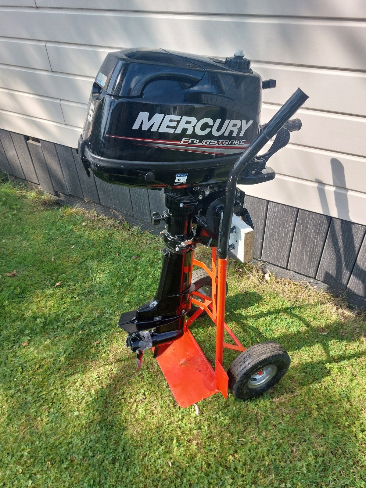 Mercury 5Pk 4T buitenboord motor, Ophalen, Gebruikt, Motor en Techniek