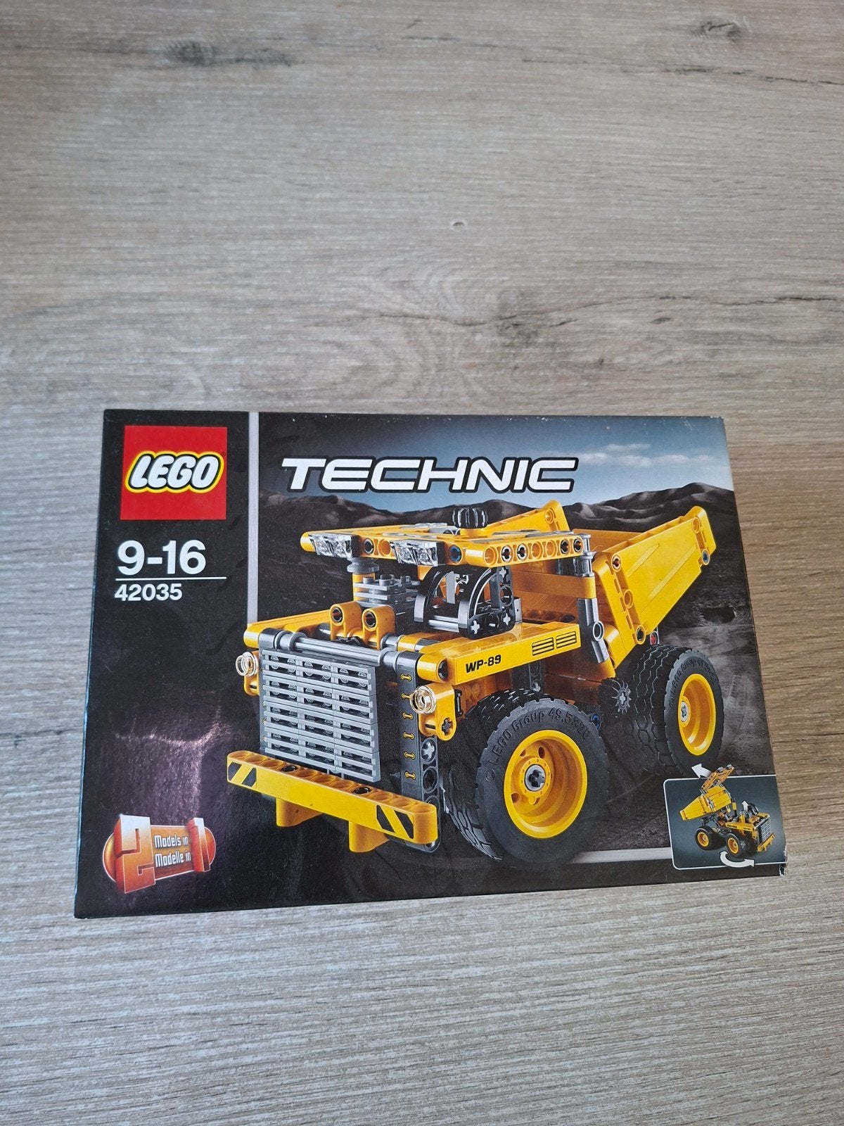 Lego Technic 42035 Mijnbouw Kiepwagen - Nieuw in doos, Inclusief doos, Lego, Nieuw, Ophalen of Verzenden