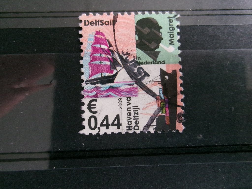 2009 - mooi nederland delfzijl (194a), Postzegels en Munten, Ophalen of Verzenden, Gestempeld