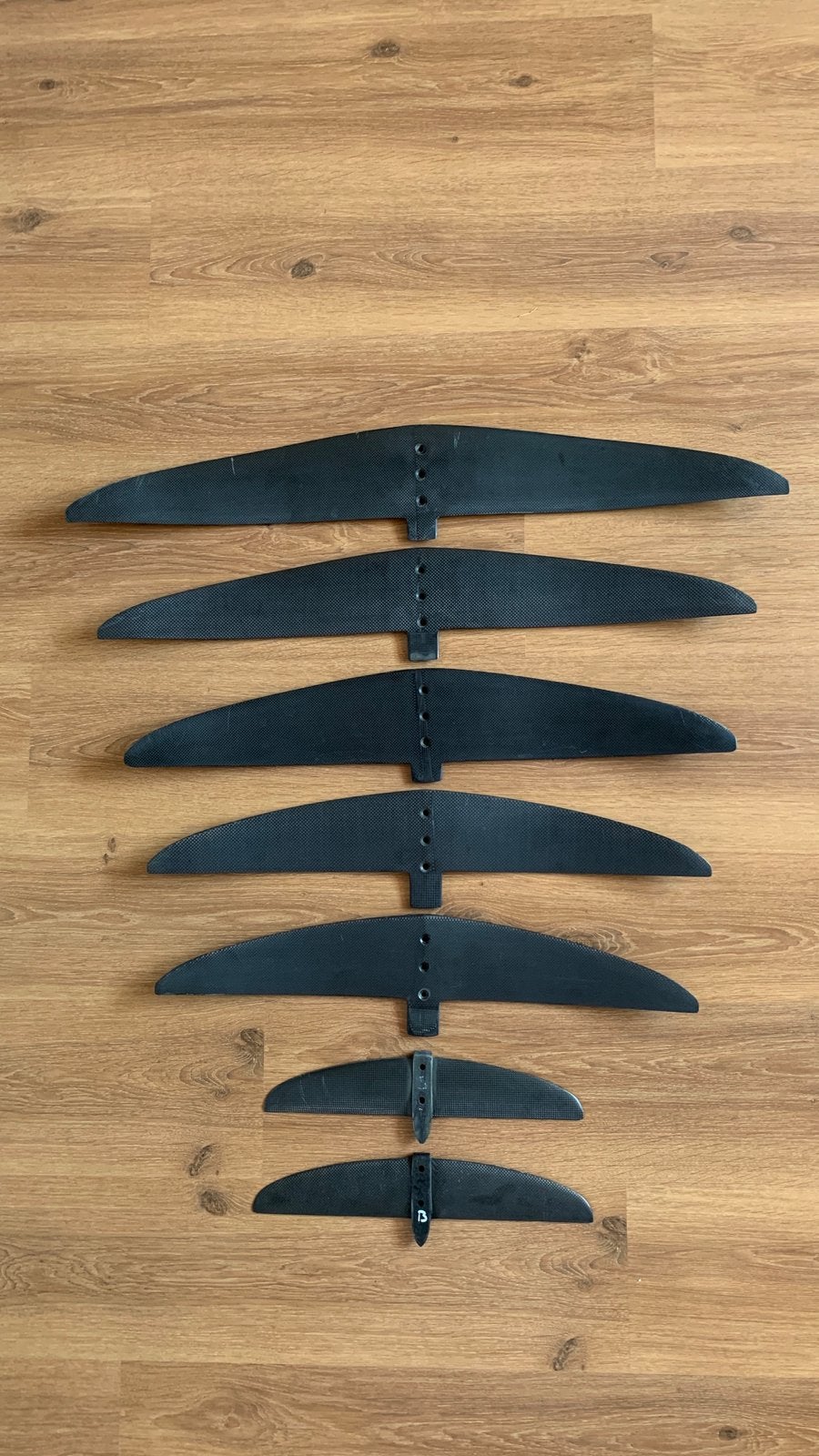 Z-foil carbon slalom set + Starboard alu mast en 650 fwing, Watersport en Boten, Ophalen, Gebruikt, Overige merken, Complete set