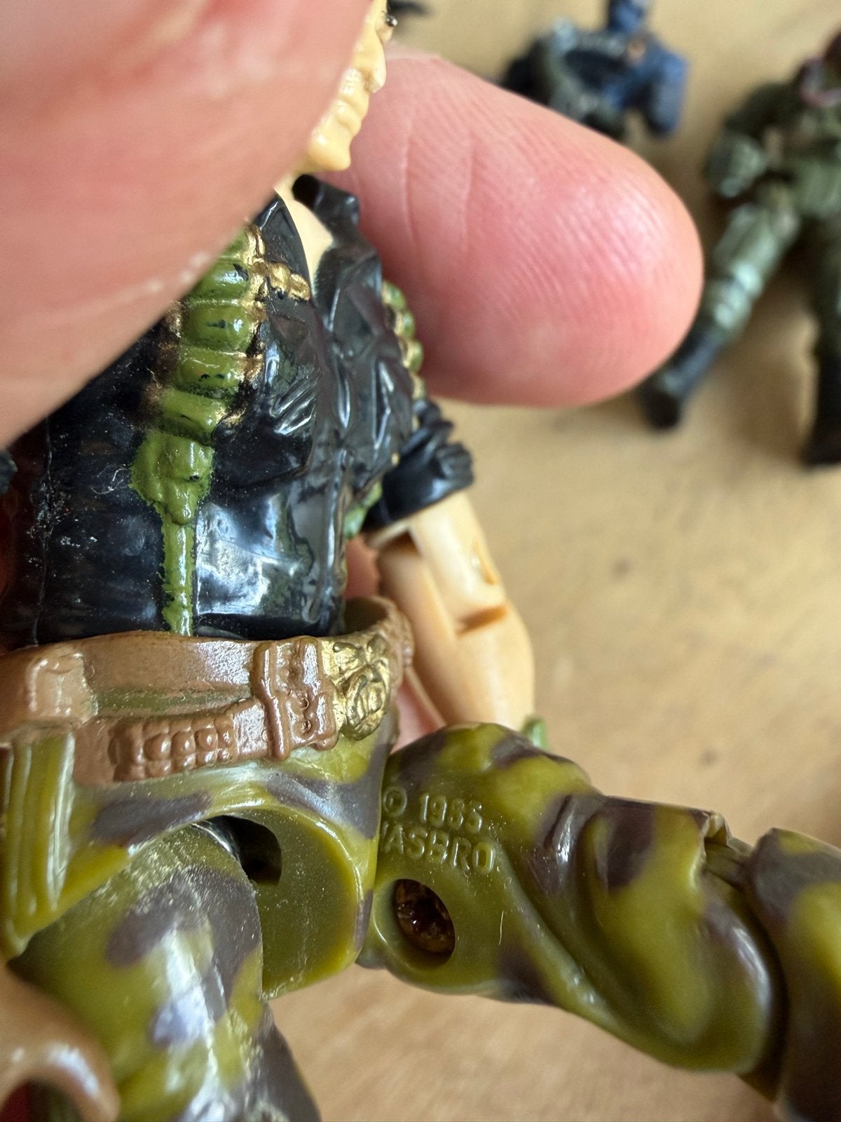 Diverse GI Joe figuren en accessoires uit de jaren '80, Ophalen of Verzenden, Gebruikt