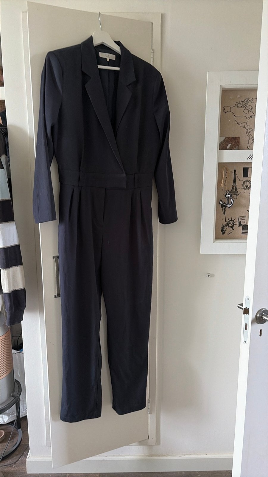 YAYA jumpsuit maat 42 (L) - Donkerblauw, Ophalen of Verzenden, Zo goed als nieuw, Maat 42/44 (L), Blauw
