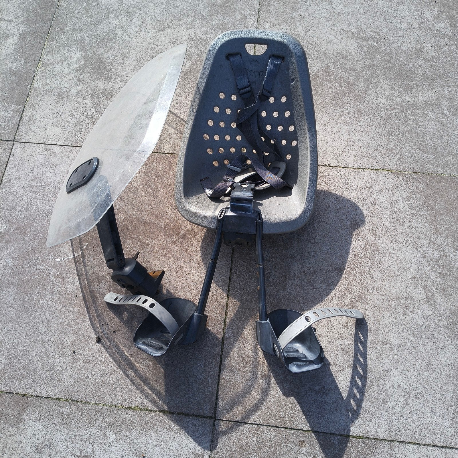 Yepp Kinderstoeltje, voorop, Fietsen en Brommers, Ophalen, Yepp, 0 t/m 18 kg, Gebruikt