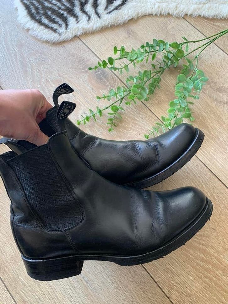 Sendra chelsea boots 39 western boots bikerboots enkellaars, -, Zwart, -, Lage of Enkellaarzen