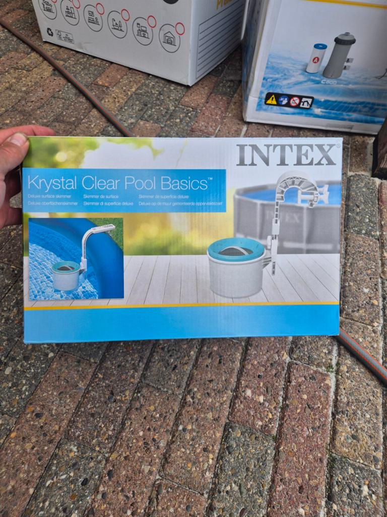 Intex Krystal Clear Pool Basics Skimmer, Tuin en Terras, Zwembad-toebehoren, Ophalen of Verzenden, Nieuw, Skimmer